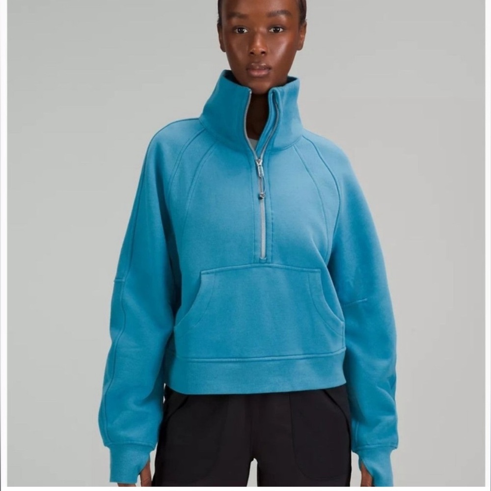Lululemon Scuba Oversized Funnel Neck 1/2 Zip